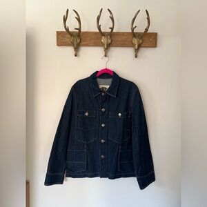 Portland Trading Company amazing workwear denim jacket with a thousand details!